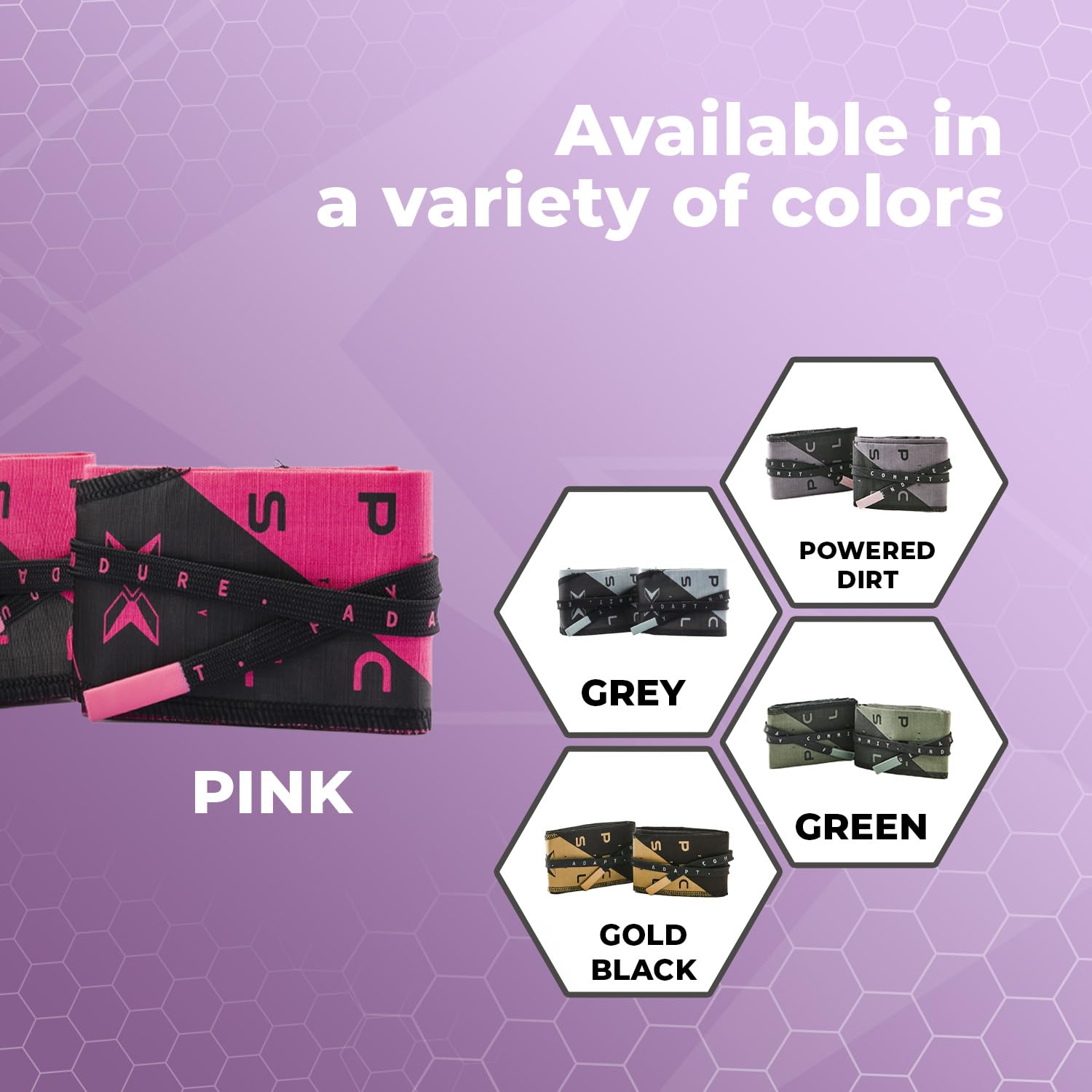 PICSIL Adjustable Wrist Support, Premium Fabric Weightlifting and Yoga Sweat Bands for Gym, for Women and Men, 1 Pair - Image 6