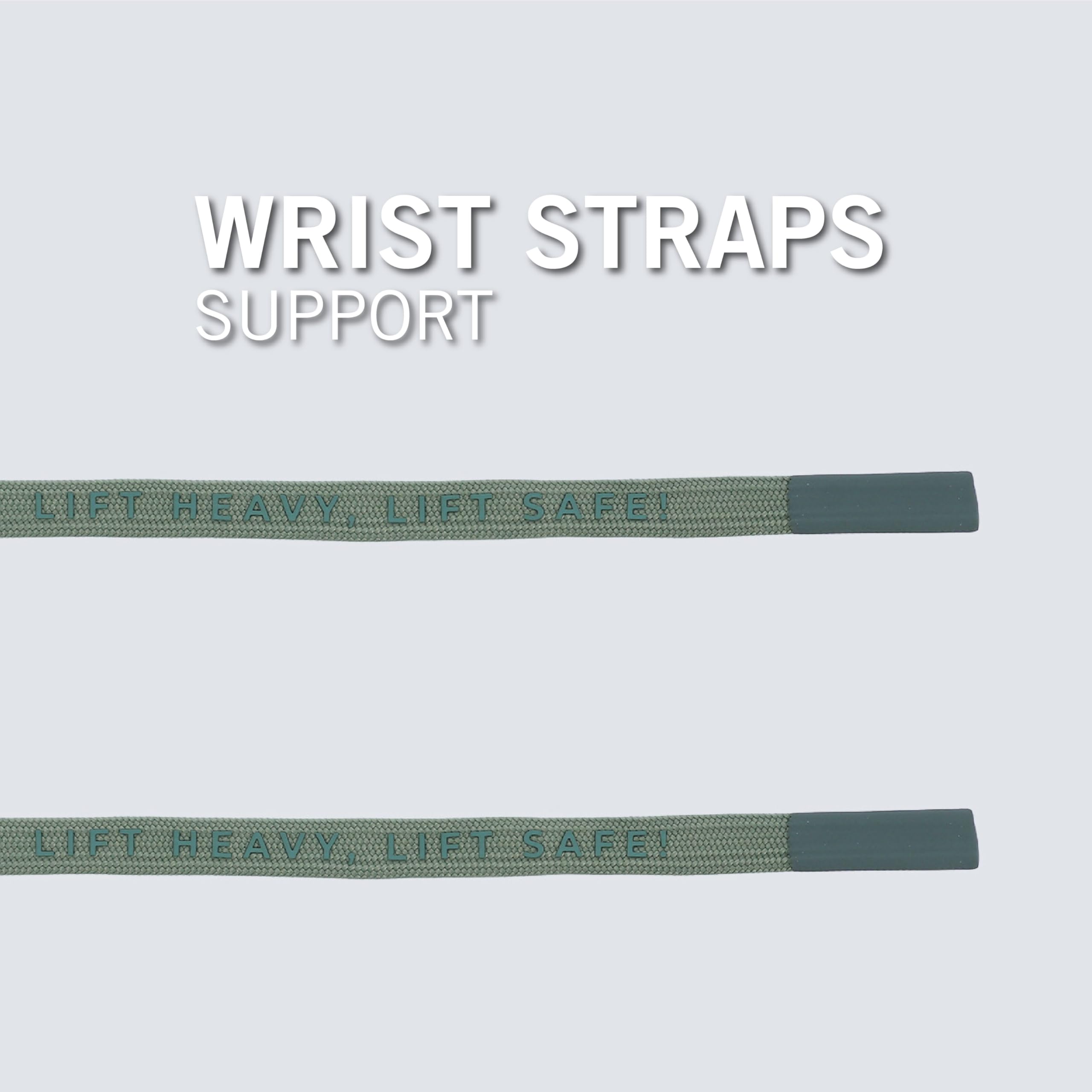 PICSIL Adjustable Wrist Support, Premium Fabric Weightlifting and Yoga Sweat Bands for Gym, for Women and Men, 1 Pair - Image 5