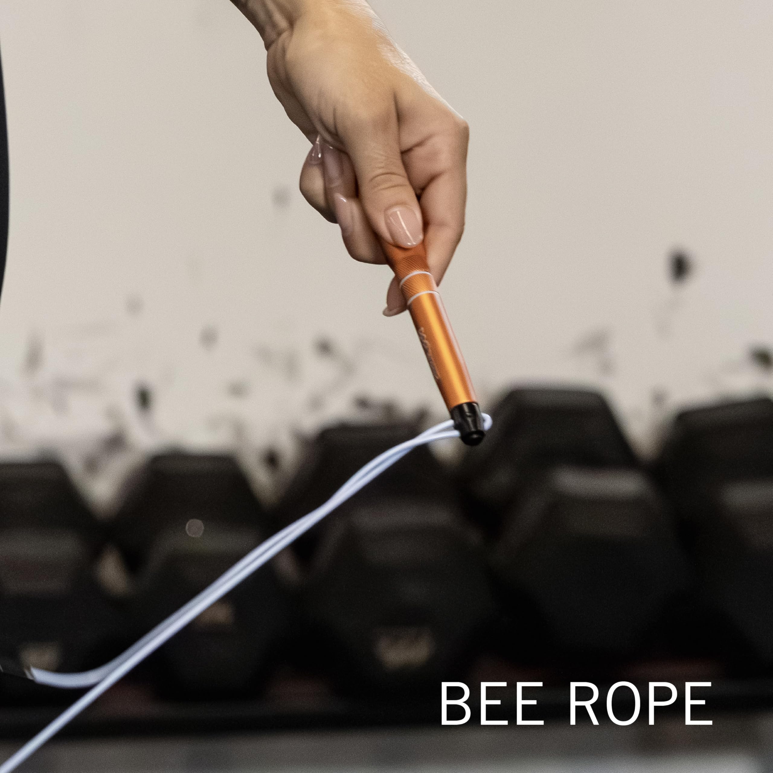 PICSIL - BEE High Speed Skipping Rope | Aluminum & Double Bearing System | Self-Adjusting for Cross Training, Boxing & Fitness | Lightweight 7.4oz | Adaptable for Men, Women & Children | - Image 6
