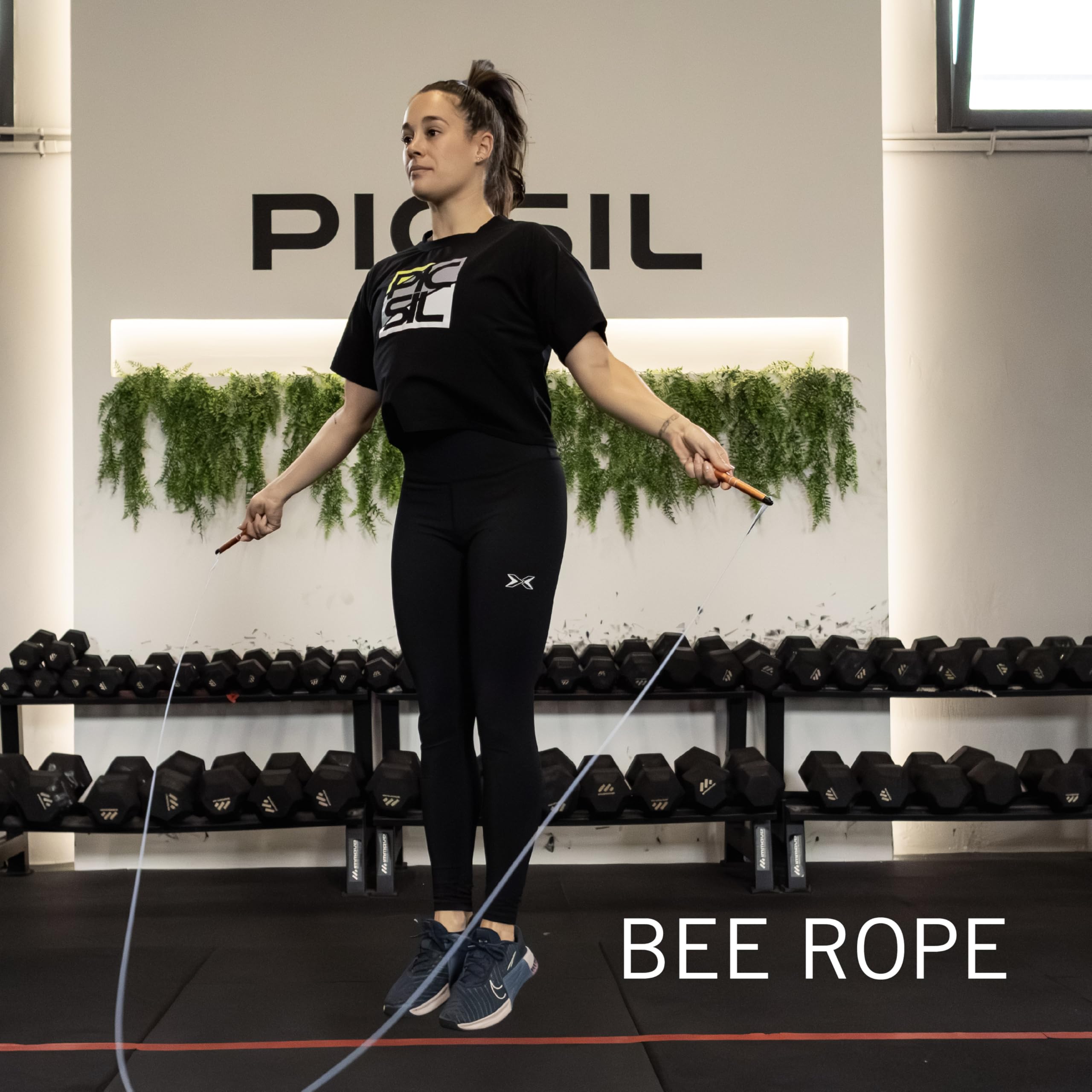 PICSIL - BEE High Speed Skipping Rope | Aluminum & Double Bearing System | Self-Adjusting for Cross Training, Boxing & Fitness | Lightweight 7.4oz | Adaptable for Men, Women & Children | - Image 7