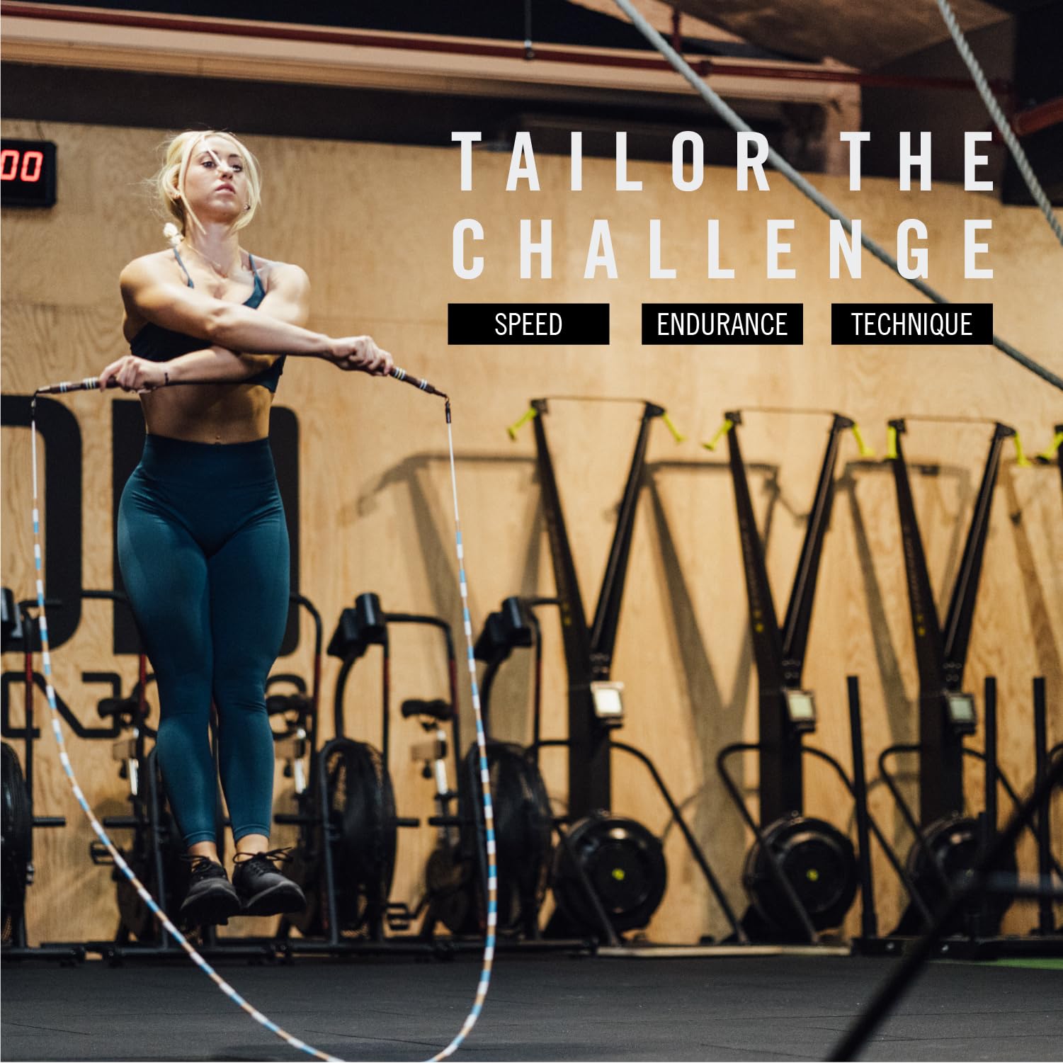 PICSIL Insigne 3-in-1 Jump Rope System: Choose between Speed Rope or Weight Pack – Professional Training Gear for Speed and Strength - Image 5