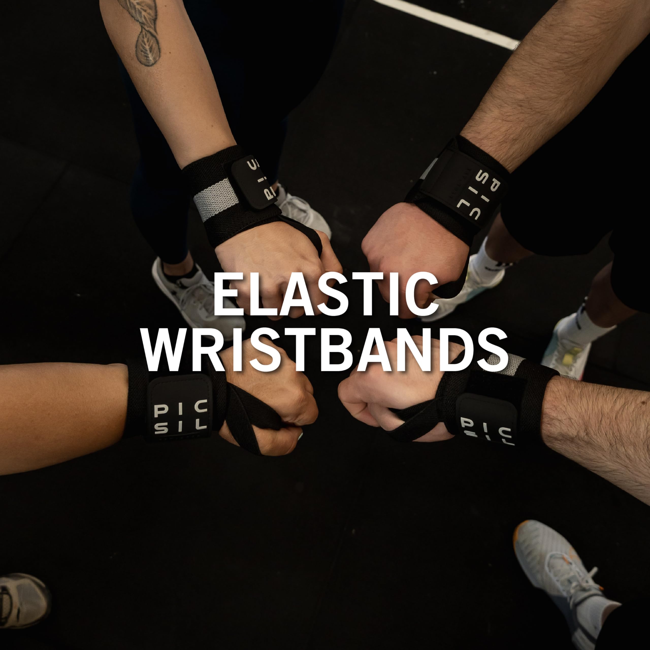 PICSIL - Wrist Support for Cross Training | Reduce Wrist Discomfort | High Performance | Elastic Nylon | Prevents Tendonitis | Ideal for Gym, Bodybuilding, Boxing, Calisthenics | - Image 5